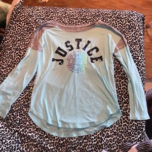 Justice long sleeve shirt
